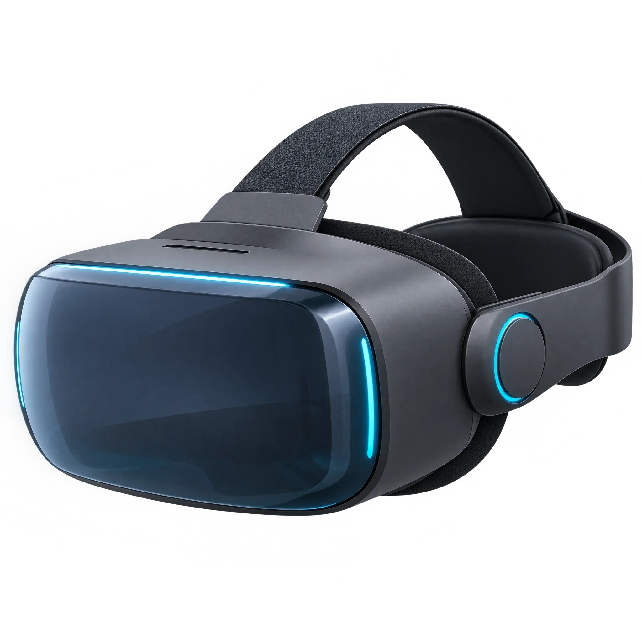 Close view of the Aether One headset